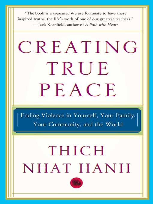 Title details for Creating True Peace by Thich Nhat Hanh - Available